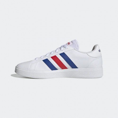 Giày adidas Grand Court Base 2.0 Nam Nữ - Trắng Đỏ Xanh Giày adidas Grand Court Base 2.0 Nam Nữ - Trắng Đỏ Xanh
