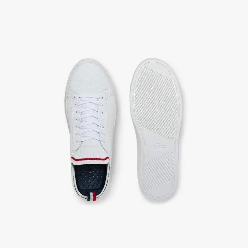 Giày Lacoste Piquee Tri22 Nam - Trắng Giày Lacoste Piquee Tri22 Nam - Trắng