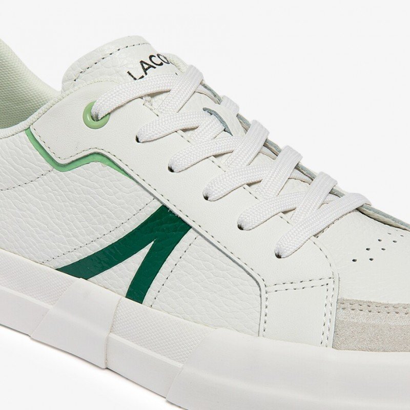 Giày Lacoste L004 722 Nam - Trắng Xanh Lá