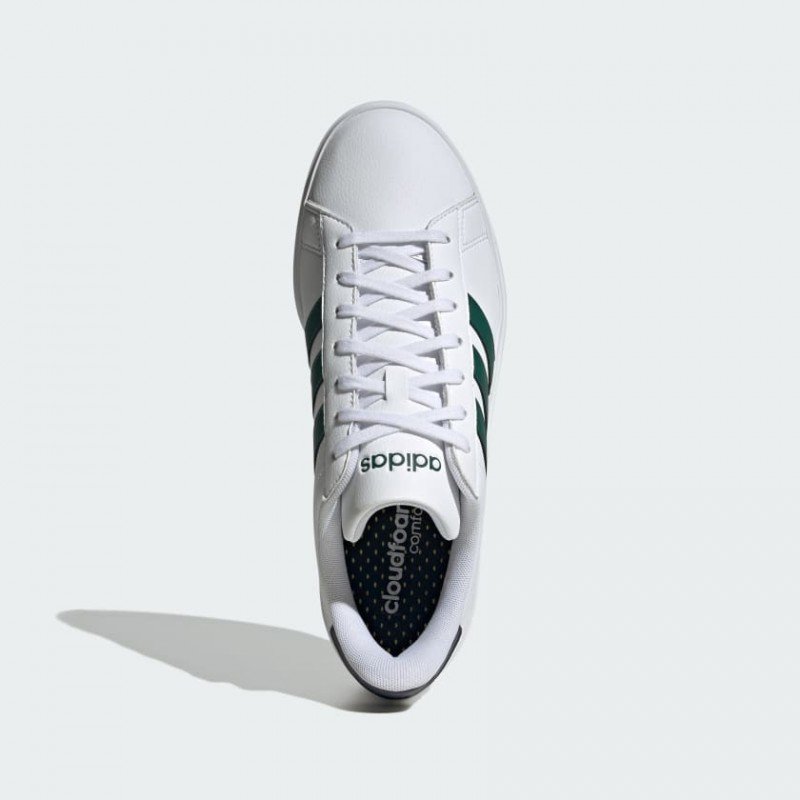 Giày adidas Grand Court Base 2.0 Nam - Trắng Xanh Lá Giày adidas Grand Court Base 2.0 Nam - Trắng Xanh Lá