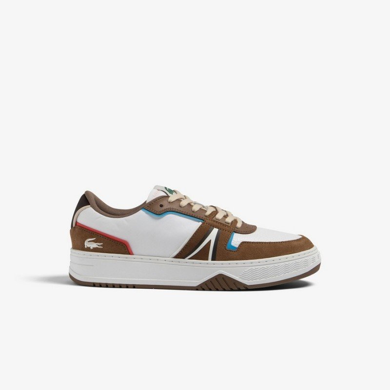 Giày Lacoste L001 123 Nam - Trắng Nâu Giày Lacoste L001 123 Nam - Trắng Nâu