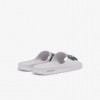 Dép Lacoste Croco 2.0 Synthetic Slides Nam - Trắng