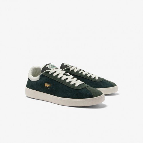 Giày Lacoste Baseshot Premium Nam - Rêu Giày Lacoste Baseshot Premium Nam - Rêu