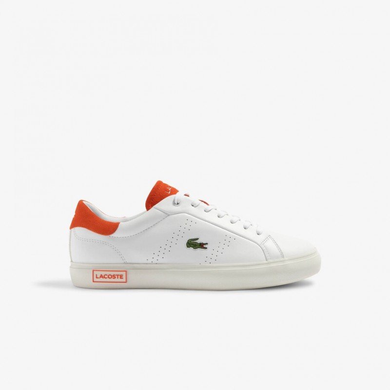 Giày Lacoste PowerCourt 2.0 223 Nam - Trắng Cam Giày Lacoste PowerCourt 2.0 223 Nam - Trắng Cam