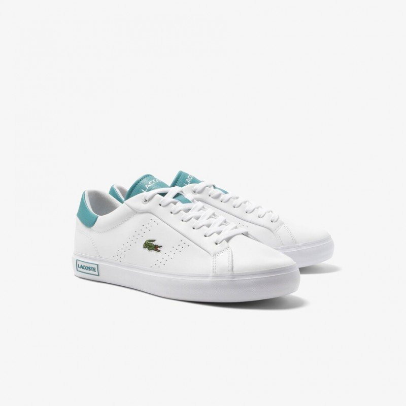 Giày Lacoste PowerCourt 2.0 223 Nam - Trắng Xanh Giày Lacoste PowerCourt 2.0 223 Nam - Trắng Xanh