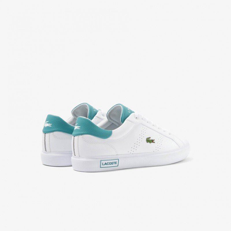 Giày Lacoste PowerCourt 2.0 223 Nam - Trắng Xanh Giày Lacoste PowerCourt 2.0 223 Nam - Trắng Xanh