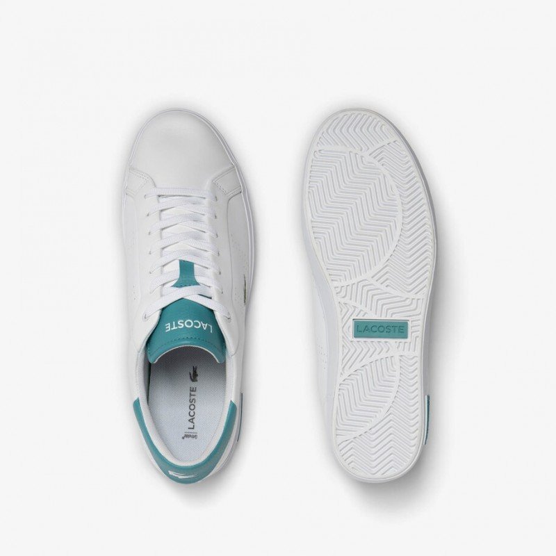 Giày Lacoste PowerCourt 2.0 223 Nam - Trắng Xanh Giày Lacoste PowerCourt 2.0 223 Nam - Trắng Xanh