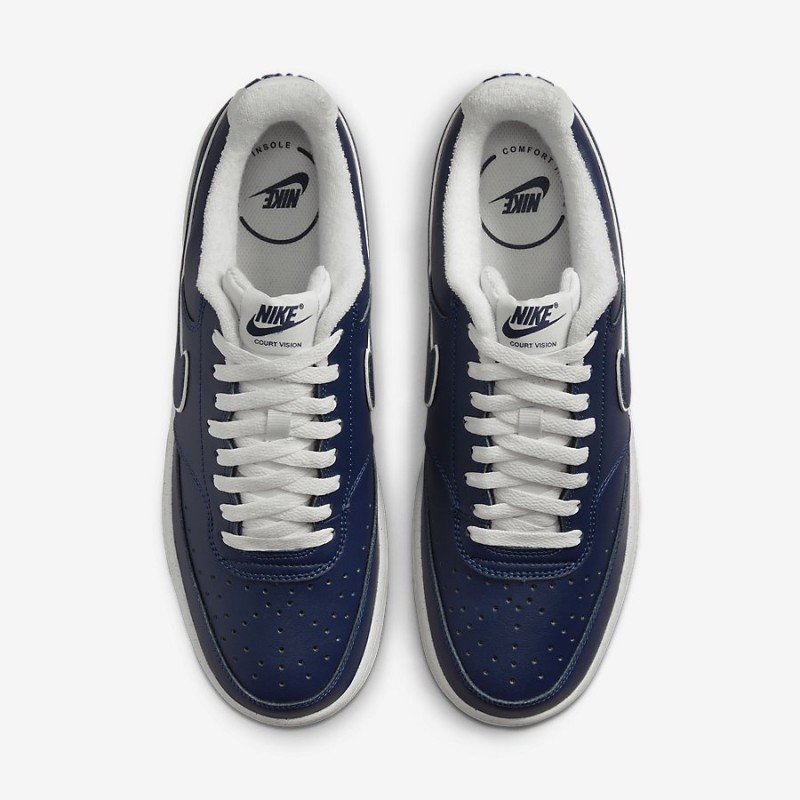 Giày Nike Court Vision Low Nam - Navy Giày Nike Court Vision Low Nam - Navy
