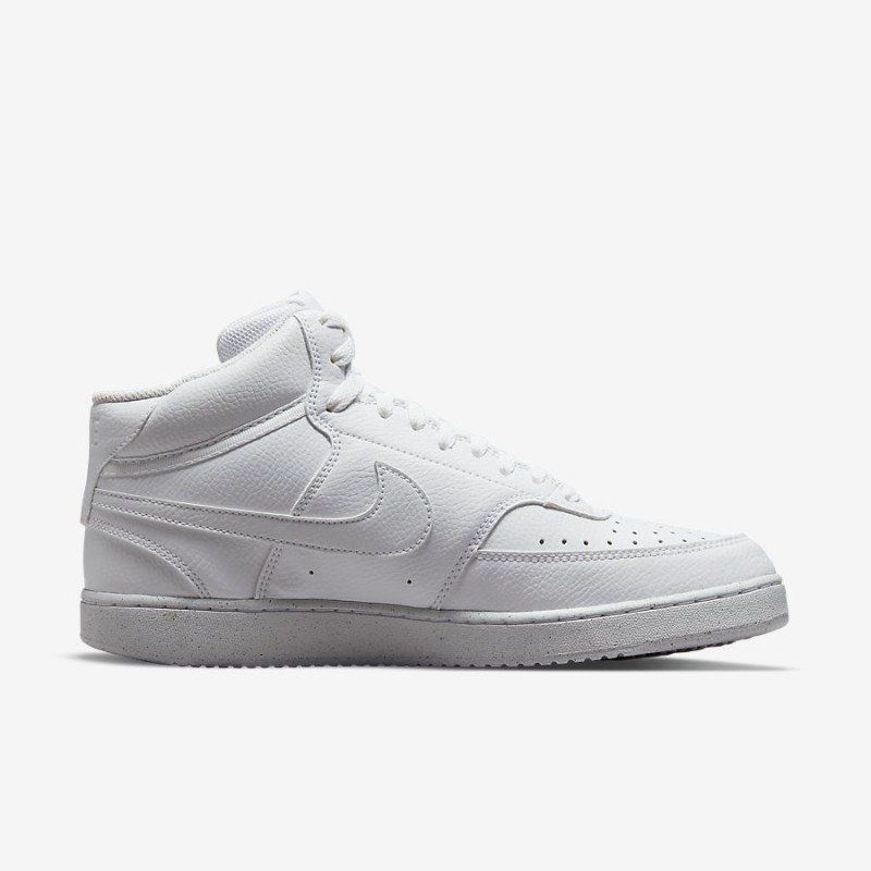 Giày Nike Court Vision Mid Nam - Trắng Giày Nike Court Vision Mid Nam - Trắng