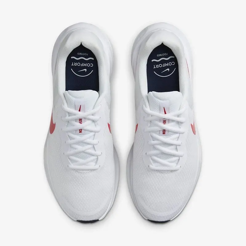 Giày Nike Revolution 7 Nam - Trắng Đỏ Giày Nike Revolution 7 Nam - Trắng Đỏ