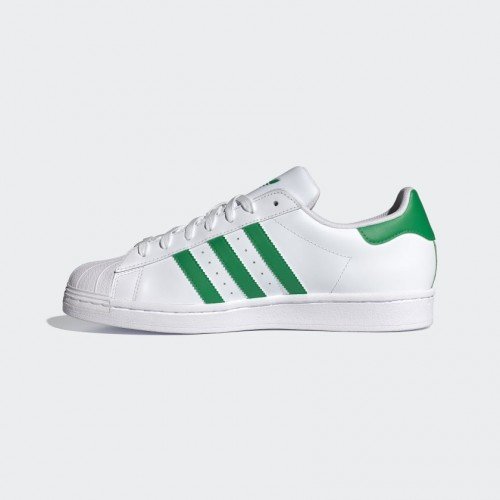 Giày adidas Superstar Nam Nữ - Trắng Xanh lá Giày adidas Superstar Nam Nữ - Trắng Xanh lá