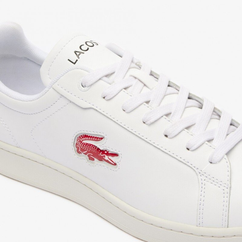 Giày Lacoste Carnaby Pro 124 Nam - Trắng Đỏ Giày Lacoste Carnaby Pro 124 Nam - Trắng Đỏ