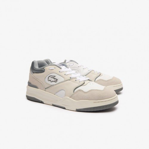 Giày Lacoste Lineshot 124 Nam - Trắng Xám Giày Lacoste Lineshot 124 Nam - Trắng Xám
