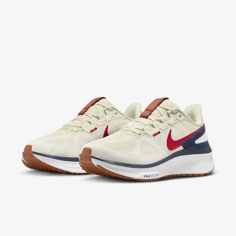 Giày Nike Air Zoom Structure 25 Nam - Trắng Xanh Đỏ Giày Nike Air Zoom Structure 25 Nam - Trắng Xanh Đỏ