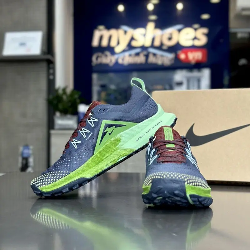 Giày Nike React Pegasus Trail 4 Nam - Xanh Giày Nike React Pegasus Trail 4 Nam - Xanh