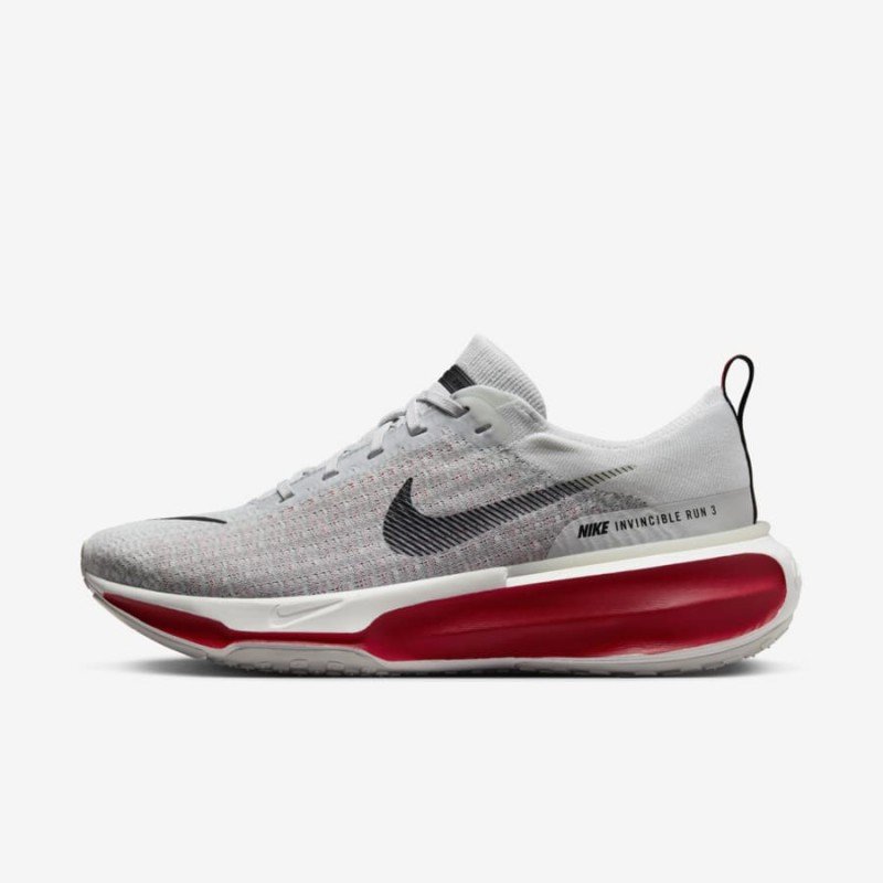 Giày Nike ZoomX Invincible Run FK 3 Nam - Trắng Xám Đỏ Giày Nike ZoomX Invincible Run FK 3 Nam - Trắng Xám Đỏ