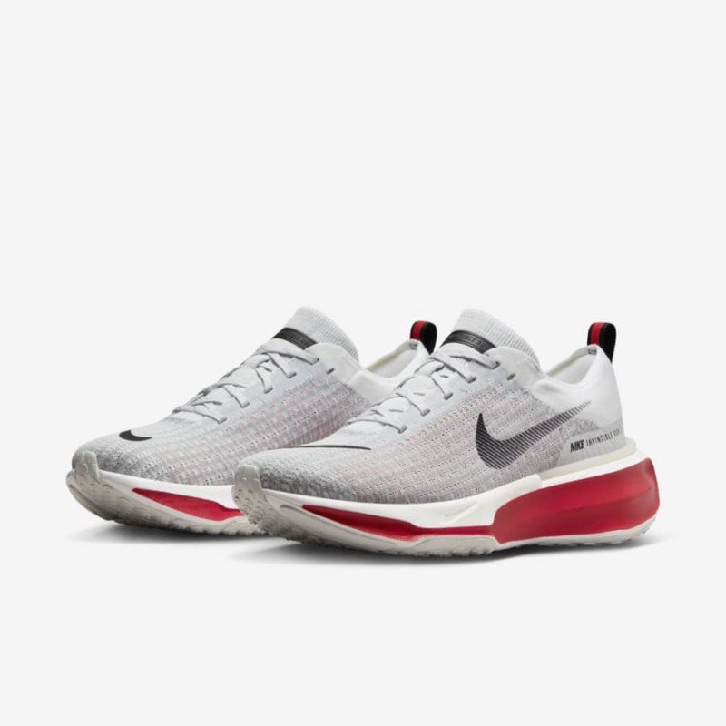 Giày Nike ZoomX Invincible Run FK 3 Nam - Trắng Xám Đỏ Giày Nike ZoomX Invincible Run FK 3 Nam - Trắng Xám Đỏ
