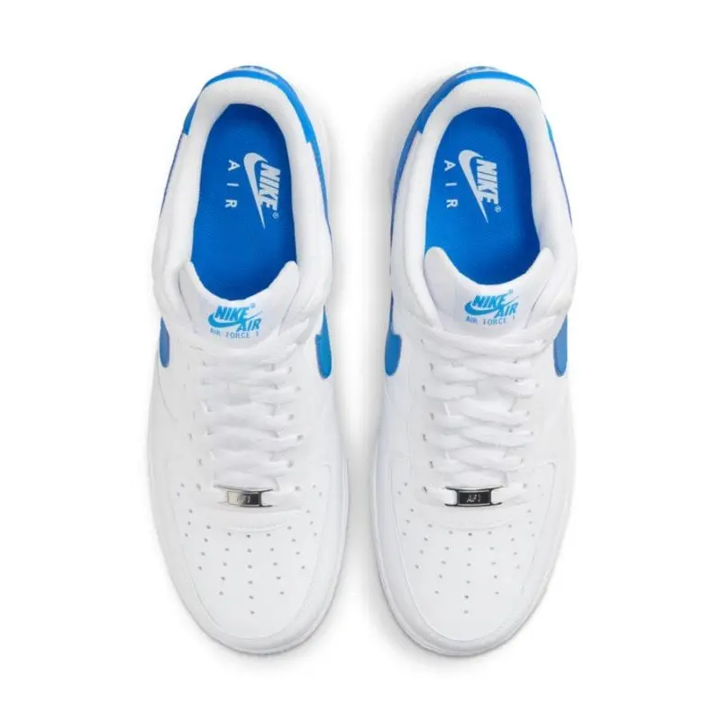 Giày Nike Air Force 1 '07 Nam - Trắng Xanh Dương
