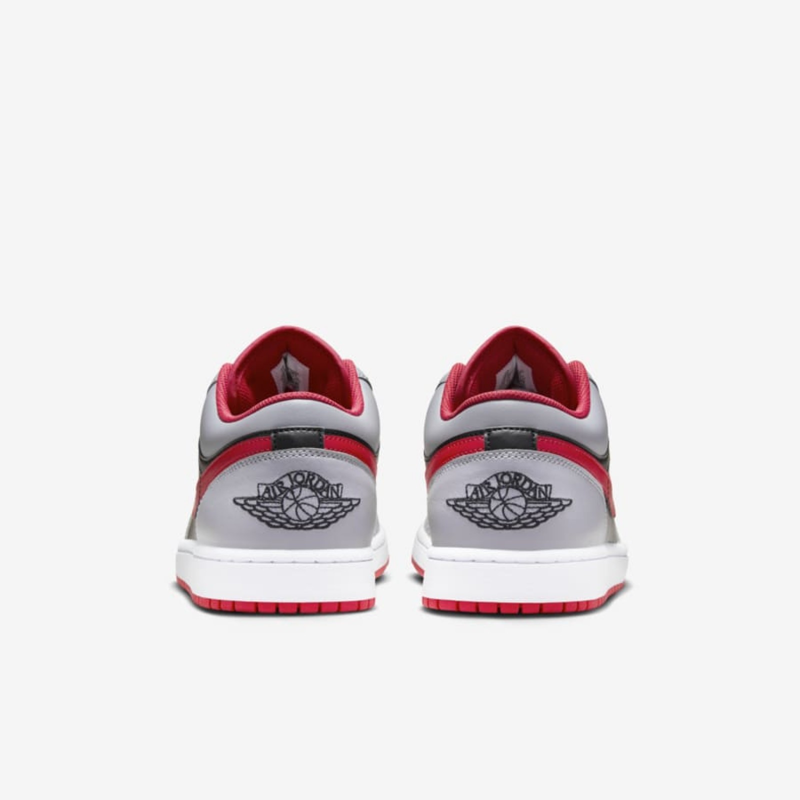 Jordan Den Giày Nike Air Jordan 1 Low Nam - Xám Đen Đỏ Chính Hãng | Myshoes.vn