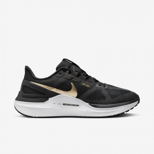 Giày Nike Air Zoom Structure 25 Nữ - Đen Gold Giày Nike Air Zoom Structure 25 Nữ - Đen Gold
