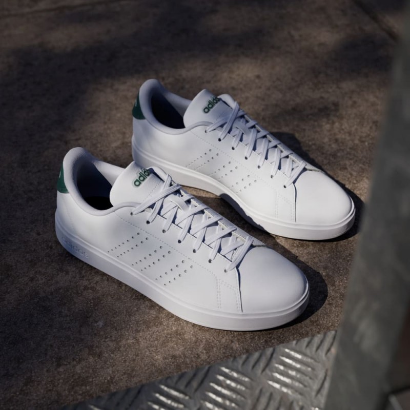 Giày Adidas Advantage 2.0 Nam - Trắng Xanh