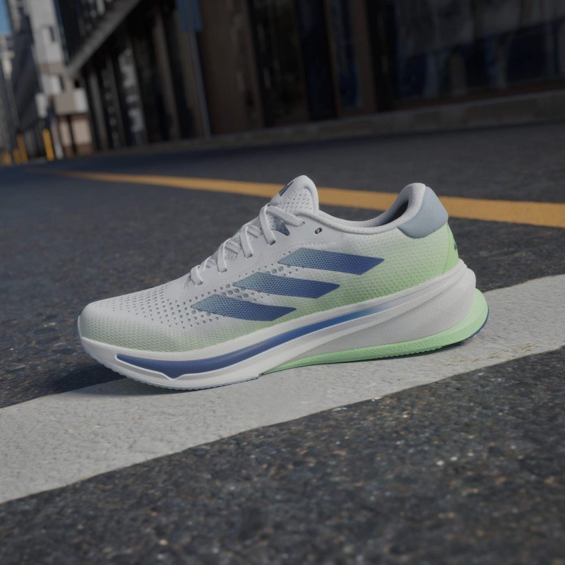 Giày Adidas Supernova Rise Nam - Trắng Xanh