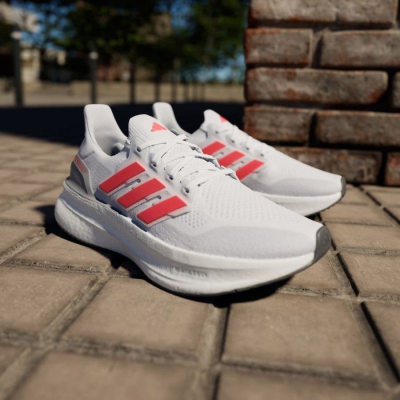 Giày Adidas Ultraboost 5 Nam - Trắng Xám Đỏ