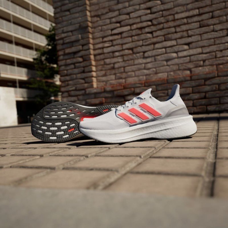 Giày Adidas Ultraboost 5 Nam - Trắng Xám Đỏ
