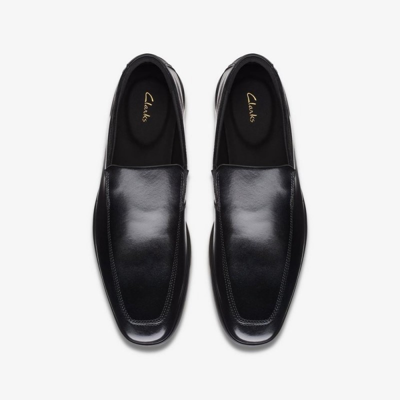 Giày Clarks Howard Edge Loafer Nam - Đen Giày Clarks Howard Edge Loafer Nam - Đen