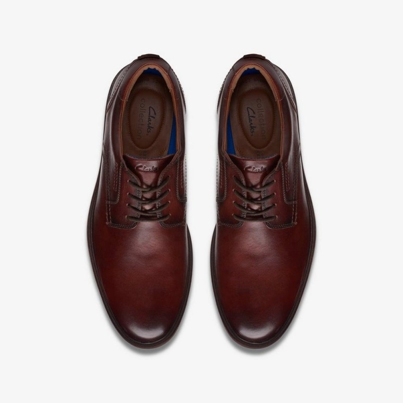 Giày Clarks Malwood Lace Nam - Nâu