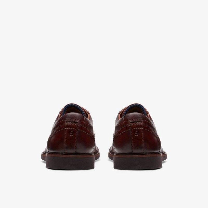 Giày Clarks Malwood Lace Nam - Nâu
