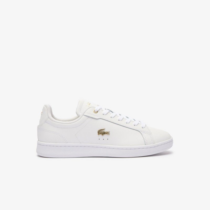Giày Lacoste Carnaby Pro Nữ - Trắng Gold