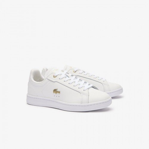 Giày Lacoste Carnaby Pro Nữ - Trắng Gold Giày Lacoste Carnaby Pro Nữ - Trắng Gold