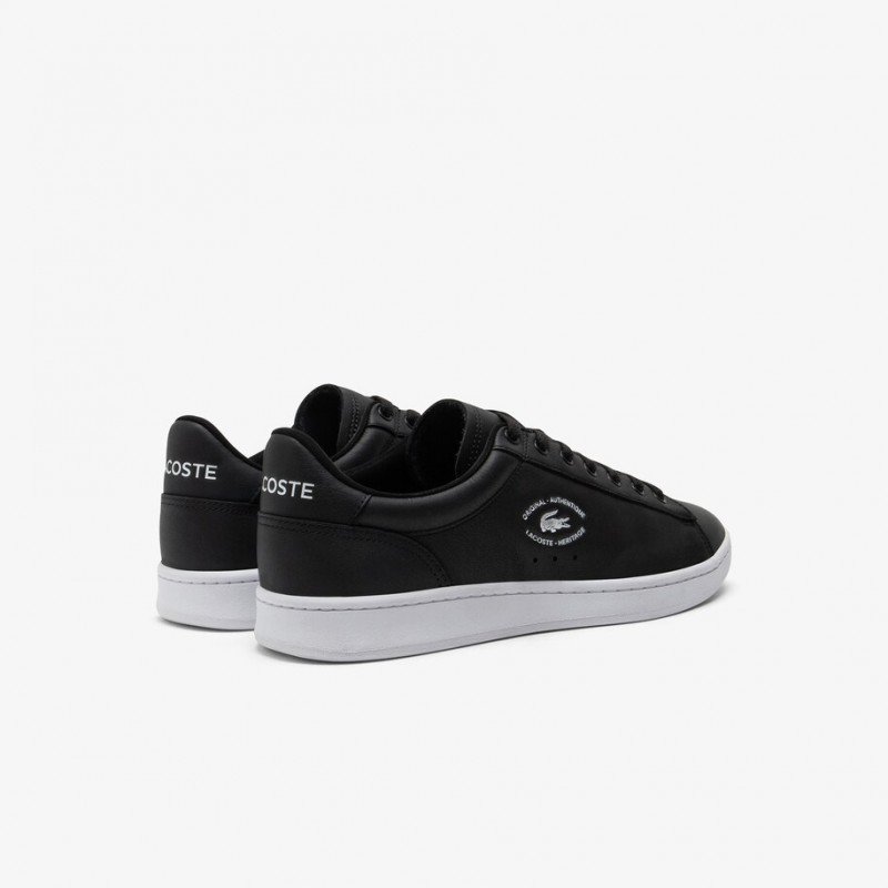Giày Lacoste Carnaby Set 125 Nam - Đen Trắng