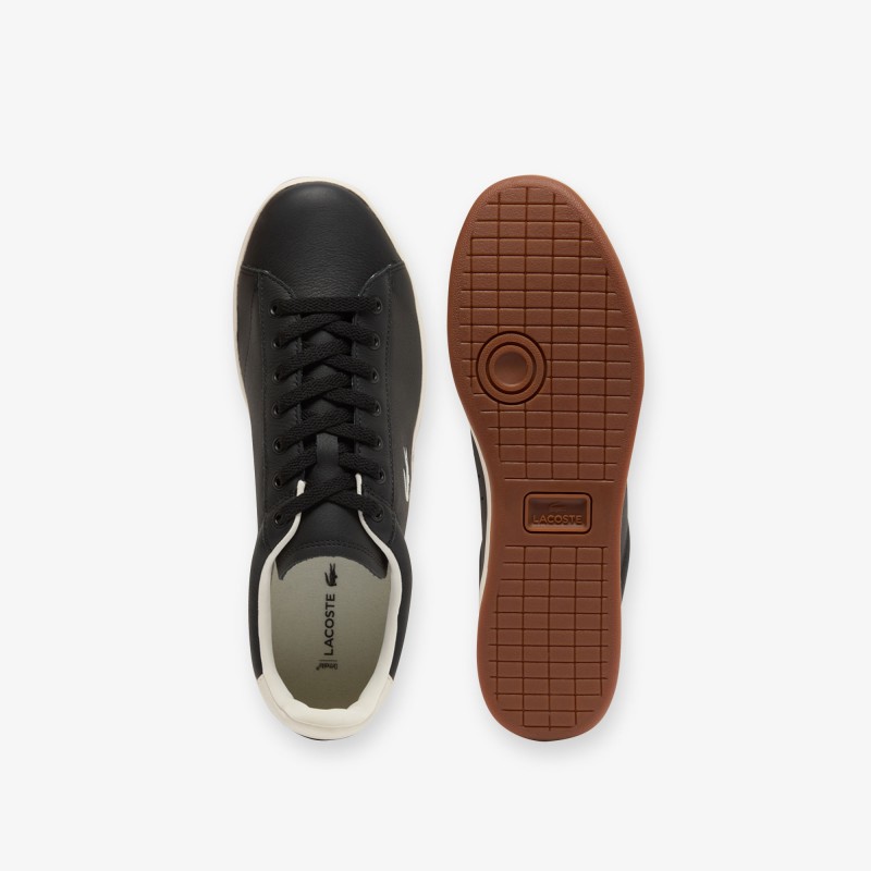 Giày Lacoste Carnaby Set Leather Nam - Đen Trắng Giày Lacoste Carnaby Set Leather Nam - Đen Trắng