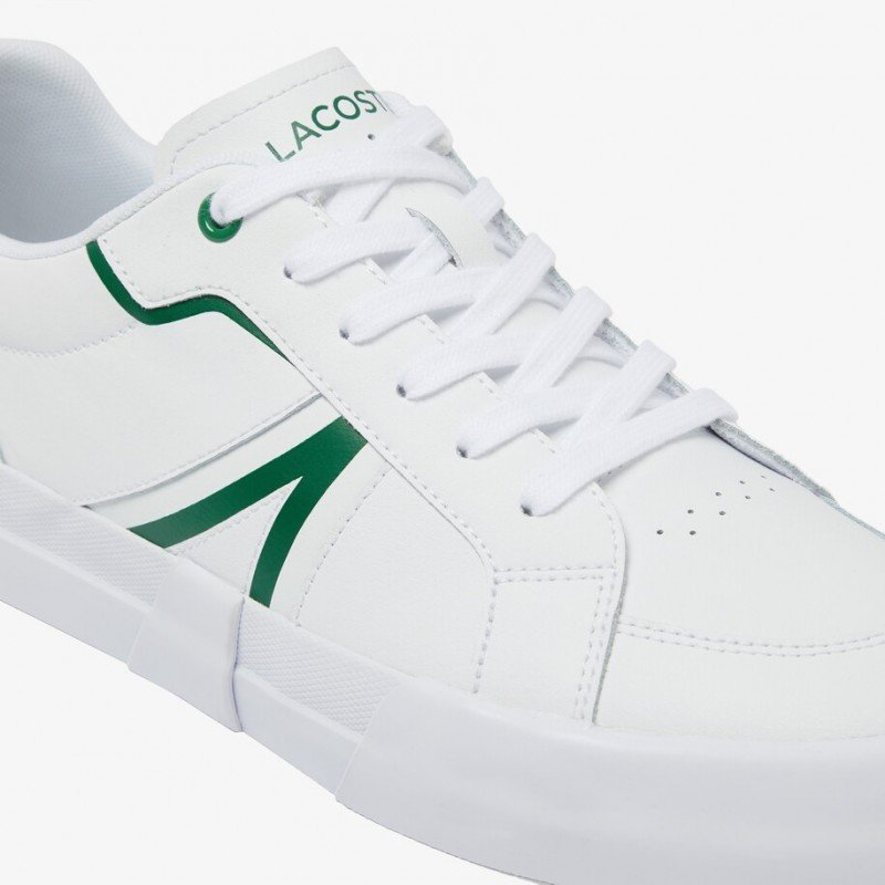 Giày Lacoste L004 224 Nam - Trắng Xanh Lá