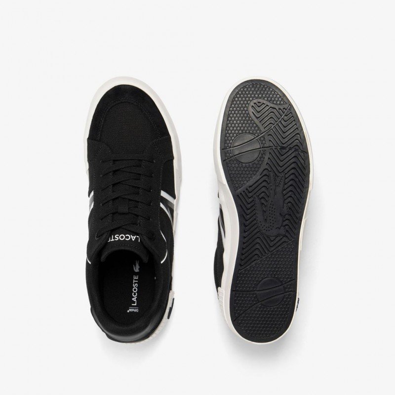 Giày Lacoste L004 Nam - Đen Trắng