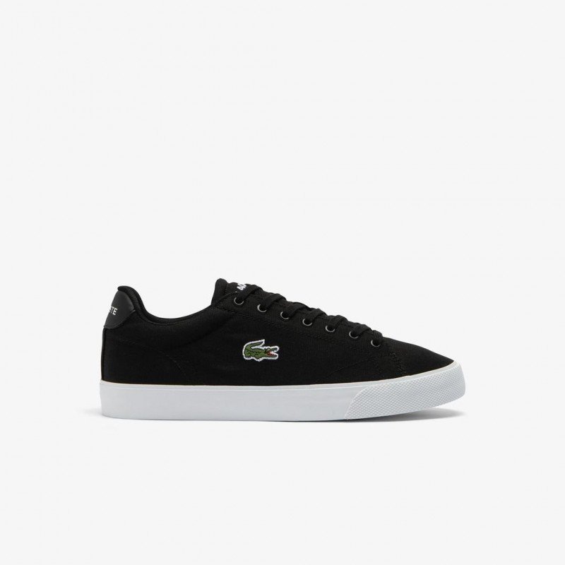 Giày Lacoste Lerond Set 125 Nam - Đen trắng
