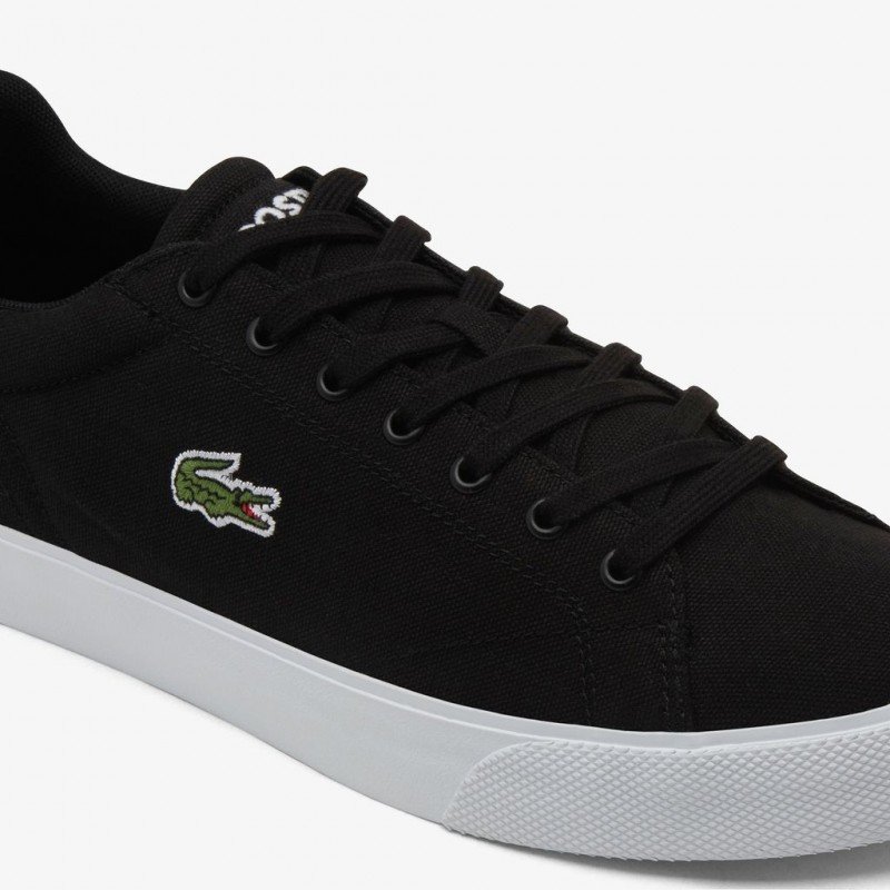 Giày Lacoste Lerond Set 125 Nam - Đen trắng