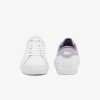 Giày Lacoste PowerCourt Leather Nữ - Trắng Tím