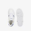 Giày Lacoste T-Clip 224 Leather Nam - Trắng Xanh