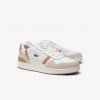 Giày Lacoste T-Clip Leather Nam - Trắng Nâu