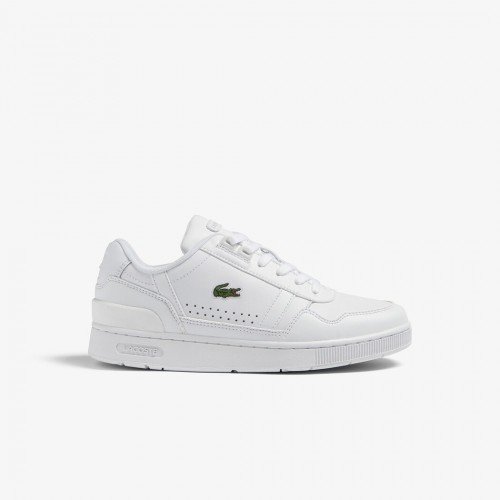 Giày Lacoste T-Clip Leather Nữ - Trắng