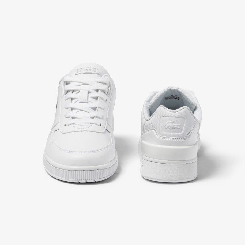 Giày Lacoste T-Clip Leather Nữ - Trắng