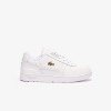 Giày Lacoste T-Clip Leather Nữ - Trắng Gold