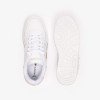 Giày Lacoste T-Clip Leather Nữ - Trắng Gold