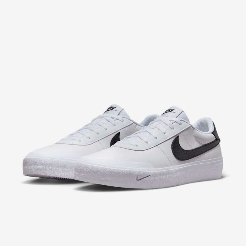 Giày Nike Court Shot Nam - Trắng Đen Giày Nike Court Shot Nam - Trắng Đen