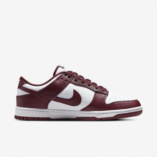 Giày Nike Dunk Low Retro Nam - Trắng Đỏ Giày Nike Dunk Low Retro Nam - Trắng Đỏ
