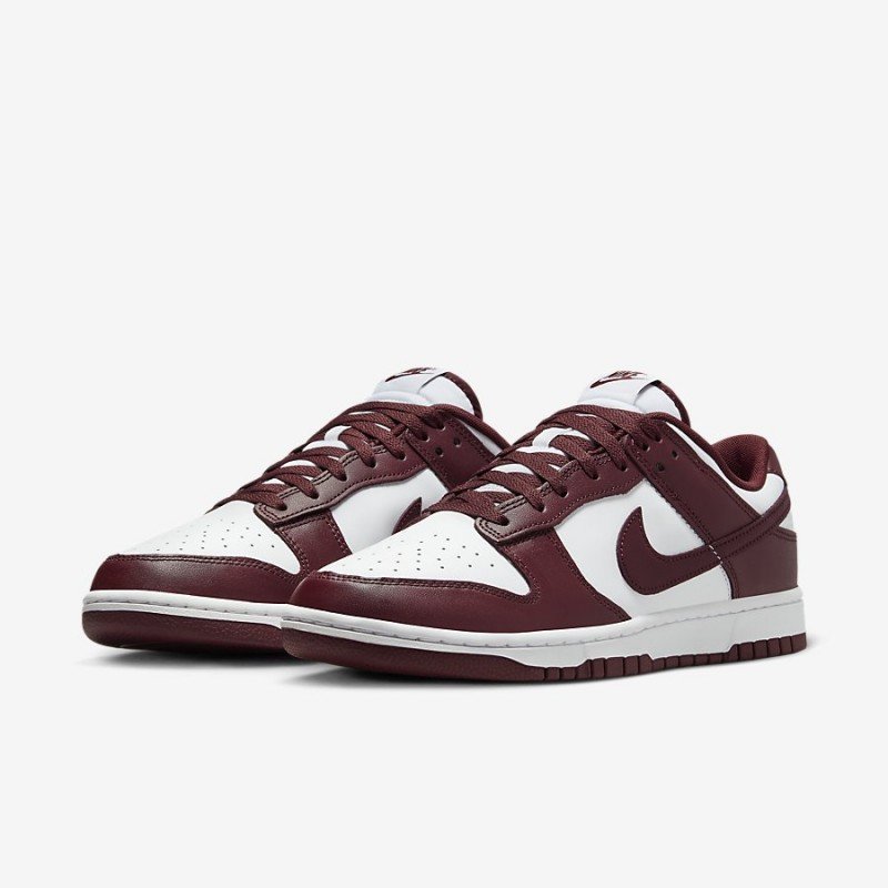 Giày Nike Dunk Low Retro Nam - Trắng Đỏ