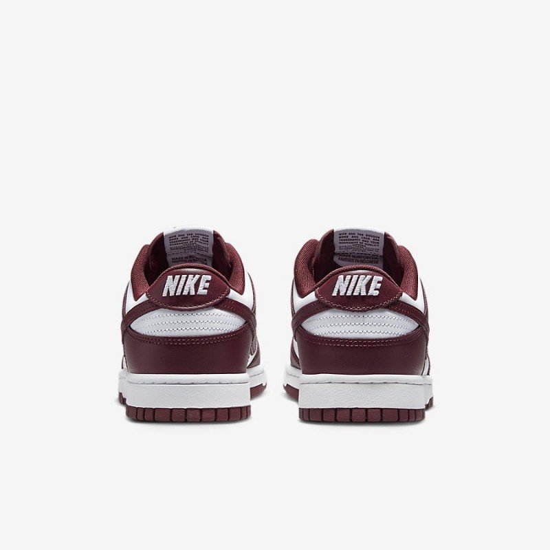 Giày Nike Dunk Low Retro Nam - Trắng Đỏ